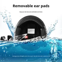 Casque à double visière exclusif pour moto électrique 730 Casques d'équitation double saison Caractéristiques de confort pour moto de commerce extérieur