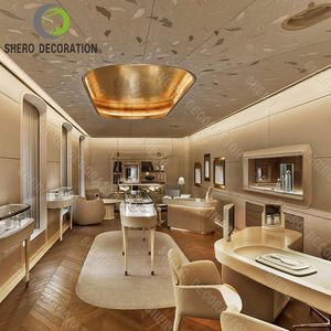 Produits tendance, meubles de magasin de bijoux, vitrine de luxe sur mesure pour bijoux, designs de salles d'exposition de bijoux - Product Image 1