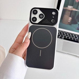 เคสกันกระแทกสีพื้นแบบด้านสุดหรูสำหรับ iPhone 17 16 15 14 13 12 Pro 18 Pro Max รองรับการชาร์จไร้สาย - Product Image 5