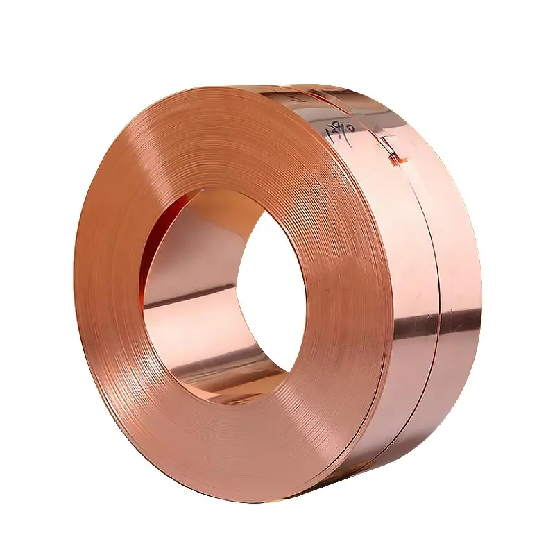 JIS ASTM DIN EN ISO manufacturer high-quality copper strip and adhesive copper coil cutting strips