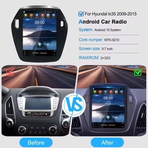 Système multimédia de voiture Navihua, lecteur sans fil CarPlay Android Auto, radio GPS, navigation pour Hyundai IX35 2009-2015 - Product Image 6