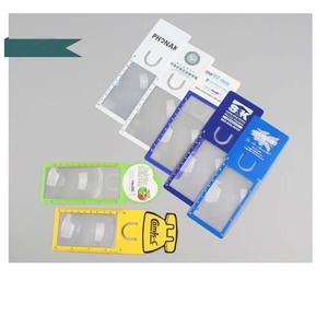 Photics Premium Photology Photics plástico duradero/PVC Color personalizado <span class=keywords><strong>lupa</strong></span> regalo de negocios tarjetas de regalo promocionales - Product Image 1