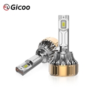Ampoules de phares de voiture LED de taille mini R12 H1 H3 H4 H7 H13 9005 9006 9004 9007 12V 120W 20000LM Neuves