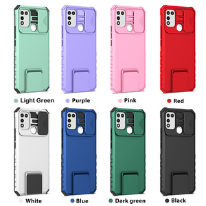 Funda a prueba de golpes para <span class=keywords><strong>Infinix</strong></span> Smart 6 5 <span class=keywords><strong>4</strong></span> / <span class=keywords><strong>Note</strong></span> 11 Pro / Hot 12 11 10 9 Play 10i Slide Camera Lens Protection Stand Back Cover - Product Image 6