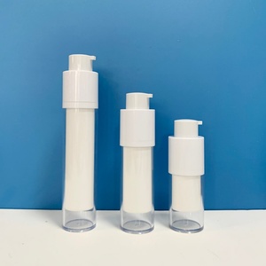 30ml 50ml Double Walled Airless Frosted Face Cream 15g Luxury Airless <b>Pump</b> <b>Bottle</b> With <b>Pump</b> for Lotion - Product Image 4