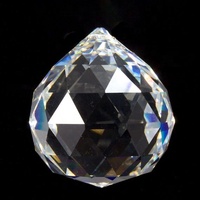 Lustre suspendu Mh-ds0102, boule de cristal de qualité supérieure, prisme de cristal, ornement suspendu