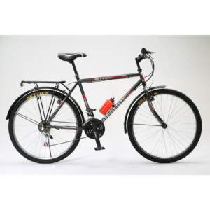 <span class=keywords><strong>Bicicleta</strong></span> <span class=keywords><strong>de</strong></span> Montaña Unisex OEM <span class=keywords><strong>de</strong></span> 26 Pulgadas y 21 Velocidades con Cuadro <span class=keywords><strong>de</strong></span> Acero, Amortiguación y Frenos V para Descenso y Actividades al Aire Libre - Product Image 1
