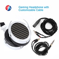 Vente en gros 4Hz-50KhHz casque filaire 4Pin DJ filaire Studios moniteur haute performance N52 aimant Hi-Fi musique casque supra-auriculaire