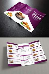 Service d'impression de menus personnalisés A4 A5, dépliants de restaurant, prospectus publicitaires, manuels, livrets pliés, affiches - Product Image 5
