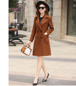 Abrigo Largo para Mujer, Modelo QFZ507, con Logotipo Personalizado, Precio al por Mayor, Abrigo de Invierno para Mujer, Tallas Grandes - Product Image 2