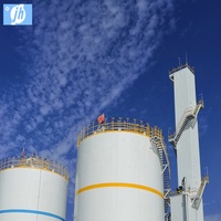 Usine de production d'azote liquide de petite taille 10TPD, équipement de production de gaz cryogénique, usine d'oxygène liquide LOX LIN LAr pour l'industrie chimique