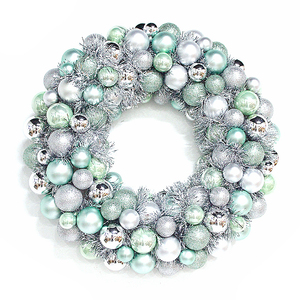 Ghirlande della sfera di natale della decorazione domestica dell'interno di alta qualità 40cm per la decorazione d'attaccatura della porta d'ingresso - Product Image 4