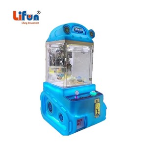 Mesin Crane Koin Logam Lifun, Permainan Penjepit Boneka Kecil, Portabel, Ringkas, <span class=keywords><strong>Mini</strong></span> untuk Hiburan Anak-Anak - Product Image 3