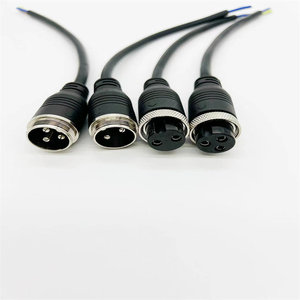 Câble d'extension vidéo GX20 avec connecteur aviation 2-12 broches, double tête mâle-femelle - Product Image 1