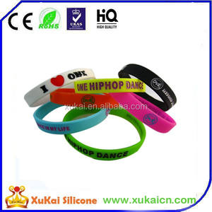 סיליקון <span class=keywords><strong>wristband</strong></span> גומי צמידים wristbands מותאם אישית עבור ספורט עם הלהקה לוגו ספורט הלהקה ילדים לצפות זוהר הוביל סיליקון - Product Image 6
