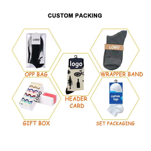 High Quality Custom Logo Unisex Gym Athletic <b>Socks</b> Cotton Thick Bamboo Crew Mens Sport Custom Design Wholesale - Product Image 6