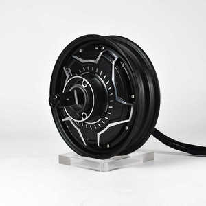 Moteur à disque sans balais amélioré QSMOTOR 10" 3000WP 50H, efficacité IE4, étanchéité IP55, 72V 250A 100Nm QSMOTOR 10" 3000WP 50H QSm - Product Image 2