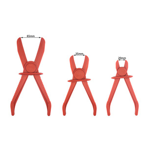 Plastic Oil Pipe Clamp <b>Pliers</b> 3 Piece <b>Set</b> For Auto Repair - Product Image 2