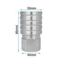 Adaptateur de perçage diamant, mèche de perçage, alliage d'aluminium, connecteur femelle/mâle pour mur, perforateur de béton, perçage de mur de brique