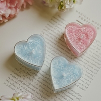 Duftende kleine handgemachte Valentinstagsgeschenke Teelichter Aromatische Kerzen Herzförmige Aromatherapie-Teelichter Duftkerze