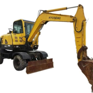 Hyundai-Excavadora de ruedas de 6 toneladas, máquina excavadora original de Corea, a la venta - Product Image 1