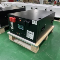 Caja de Batería Apilable HUANCHU V2 Lifepo4, Kit DIY Vacío, 51.2V 280Ah 314Ah 16kWh con BMS JK 200A V19 y Comunicación CAN