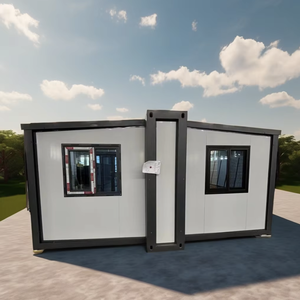 Casa plegable de acero lista para usar Casa móvil Casa prefabricada plegable Casa contenedor expandible lista para enviar - Product Image 1