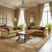 Table basse de luxe EKAR Westminster |   Table basse de style anglais incrustée à la main |   Usine de meubles de Foshan