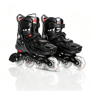 <span class=keywords><strong>Patines</strong></span> en Línea Ajustables para Adultos, con Carcasa Rígida y Ruedas de PU, para Slalom, Recreación al Aire Libre, para Hombres y Mujeres Principiantes, Ruidongle - Product Image 1