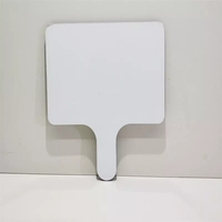 Abanicos de Madera MDF RubySub para Sublimación, Abanicos de Graduación, Placas en Blanco para Sublimación
