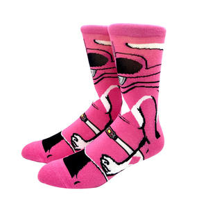 Vente en gros Anime Femmes Hommes Chaussettes <span class=keywords><strong>Crazy</strong></span> Knee-High Cosplay Calcetines Adulte Personnalité Hip Hop Harajuku Longues Chaussettes Drôle de Bande Dessinée - Product Image 3