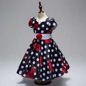 Vestido de Fiesta para Niñas con Diseño de Flores, Ropa de Compras en Línea, Envío Exprés desde China - Product Image 4