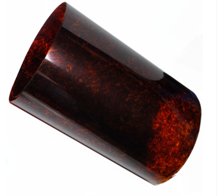0.46mm Tortoise Celluloid Sheet DIY Musical Instrument Deco Drum Wrap · image 3