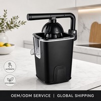 Presse-agrumes électrique professionnel en plastique à levier, certifié EMC, pour usage domestique et cuisine, personnalisable OEM/ODM avec logo