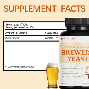 Comprimés <span class=keywords><strong>de</strong></span> <span class=keywords><strong>levure</strong></span> <span class=keywords><strong>de</strong></span> <span class=keywords><strong>bière</strong></span> pour personnes âgées - Soutien doux aux vitamines B et aux minéraux, certifié biologique UE, service OEM - Product Image 3