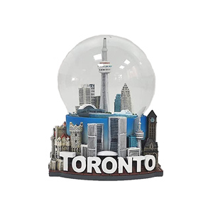 Globo de Nieve Decorativo para el Hogar con Diseño Personalizado de Paisajes Urbanos de EE. UU., Los Ángeles, California, Nueva <span class=keywords><strong>York</strong></span>, Canadá, Recuerdo - Product Image 1