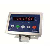 Contrôleur de balance SL120-PD avec affichage LED rouge à 6 chiffres et construction en acier inoxydable 304 pour l'industrie de la peinture