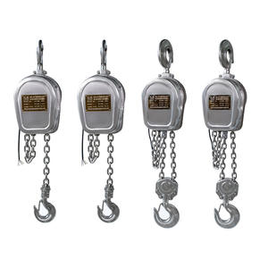 Bloque de cadena eléctrico y aparejos Bloque de polea de cadena manual Máquinas de elevación de polipasto de cadena eléctrica - Product Image 2