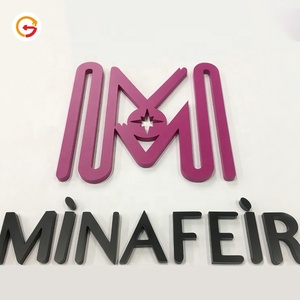 JAGUARSIGN Custom Negozio Coperta 3D Lettera Acrilico Pittura Decorativa Lettere di Alfabeto Autoadesivo Della Parete Lettera Acrilico Fabbricazione - Product Image 5