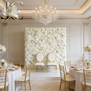 Mur <span class=keywords><strong>de</strong></span> fleurs artificielles réaliste fait main à prix abordable, vente en gros pour décoration <span class=keywords><strong>de</strong></span> mariage et <span class=keywords><strong>de</strong></span> fête, chemin <span class=keywords><strong>de</strong></span> table floral en vrac - Product Image 1