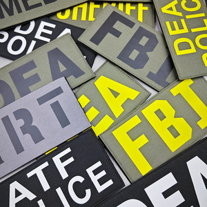 Écusson tactique imprimé pour uniforme de sécurité, à fixation auto-agrippante, compatible avec les gilets tactiques - Product Image 5