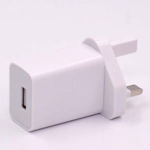 Caricabatterie da Muro 5V 2A con Spina UK a 3 Pin, <span class=keywords><strong>Ricarica</strong></span> Rapida per Telefoni Cellulari, Smartwatch e Auricolari, Prezzo Molto Conveniente, Logo Laser Gratuito - Product Image 4