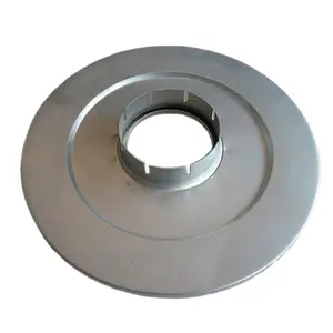 Good quality galvanized plate activated carbon filter end caps