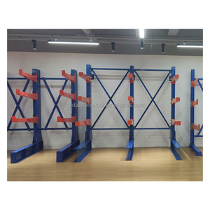 Étagères Cantilever Robustes pour Entrepôt, Rayonnages Industriels sans Boulons, Étagères de Stockage en Acier - Product Image 1