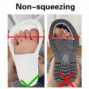 Babyhappy Patent nuove idee di prodotti in pelle di cera a piedi nudi antiscivolo scarpe larghe per bambini ergonomiche Casual per bambini