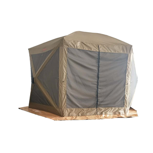 Tente de camping familiale à ouverture automatique rapide à 6 côtés, <span class=keywords><strong>1</strong></span> porte, pour 6 à 8 personnes, utilisation en extérieur, avec polyester 300D - Product Image 4