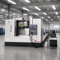 Centre d'usinage CNC vertical automatique robuste 24T avec guide-rail BOX à 3 axes, pour usinage de métaux