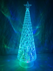 Árbol de Navidad de Acrílico de Colores, Electrodoméstico para Decoraciones Festivas - Product Image 3