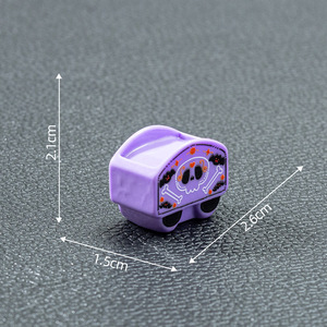 Adornos de Escritorio Miniatura: Muñeco Fantasma de Tren de Dibujos Animados de Halloween para Micro Paisajes, Lindos Adornos DIY - Product Image 6