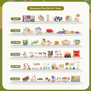 <span class=keywords><strong>Regali</strong></span> per la riunione della luna piena per neonati sonagli Set regalo per bambini giocattoli lenitivi di alta qualità <span class=keywords><strong>1</strong></span> <span class=keywords><strong>anno</strong></span> di garanzia - Product Image 4